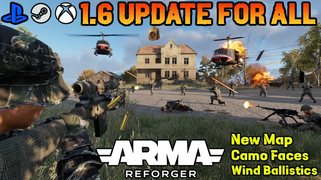 ОБНОВЛЕНИЕ ARMA REFORGER 1.6 УЖЕ ЗДЕСЬ | КАМПАНИЯ И ДРУГОЕ (Xbox, Playstation и ПК)