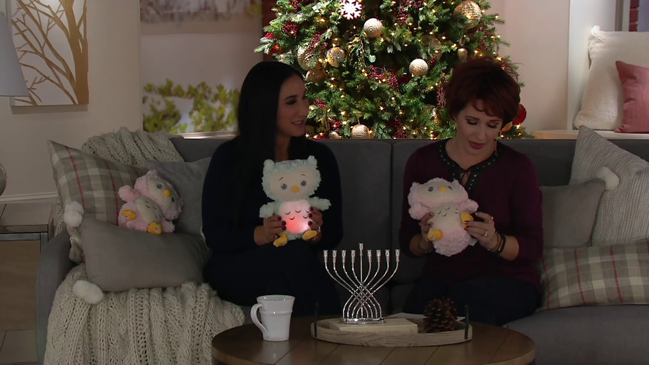 Cuddle Barn Twinkles Night Time Owl Animated Plush with Music on QVC