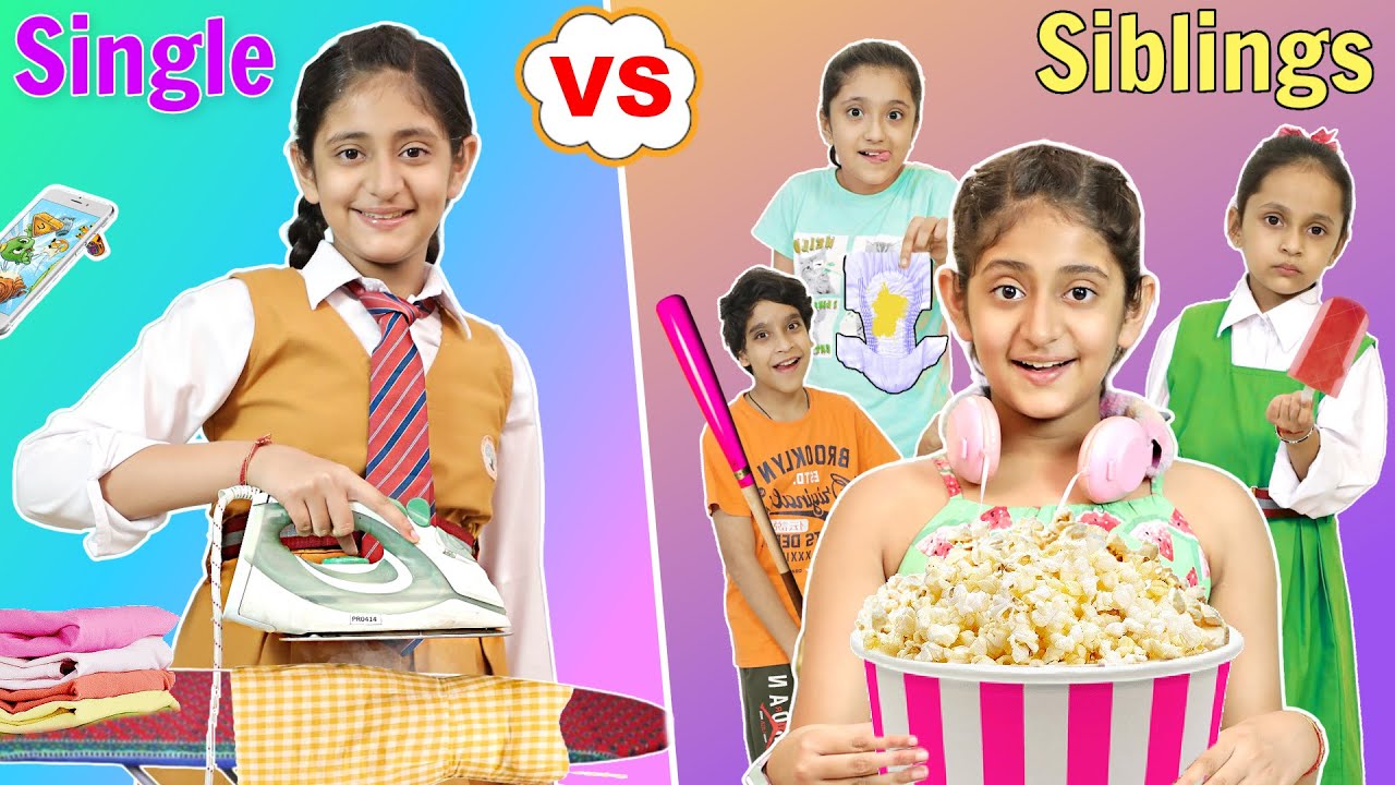 Bhai Behan vs Single Child - Children’s Day Special | MyMissAnand