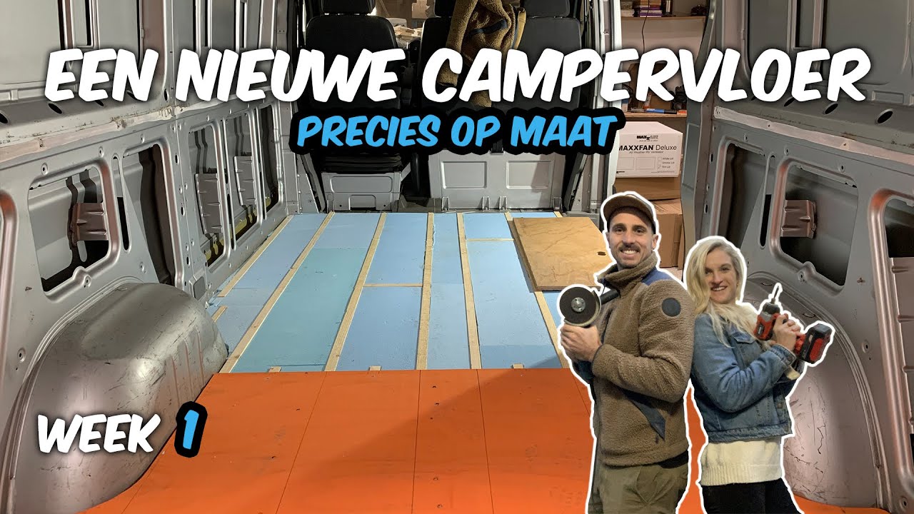 De beste campervloer, zo installeren wij de vloer (voorbereiden, isoleren, nieuwe ondervloer)