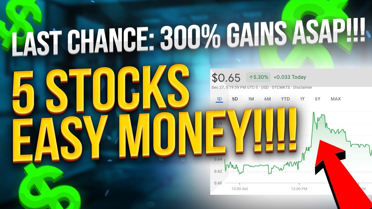 ALL IN ON 5 OIL Penny Stocks! DON'T Miss These EASY MONEY STOCKS!