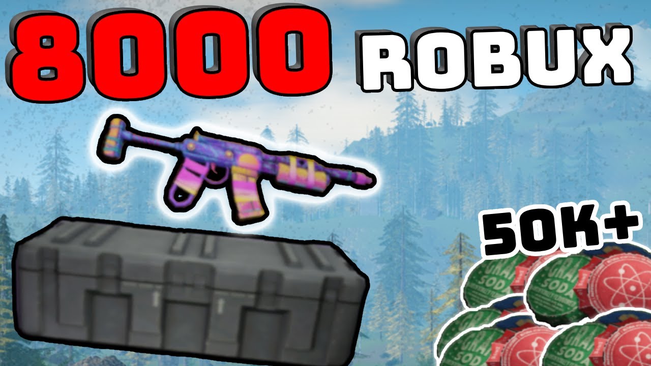 8000 ROBUX CASE OPENING | Fallen Survival