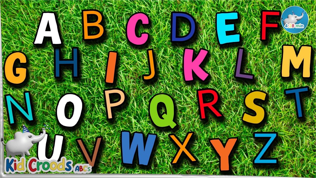 ABC Alphabet Song for Kids | Slow & Fast Mix By Kid Croods ABC's | Preschool & Toddler