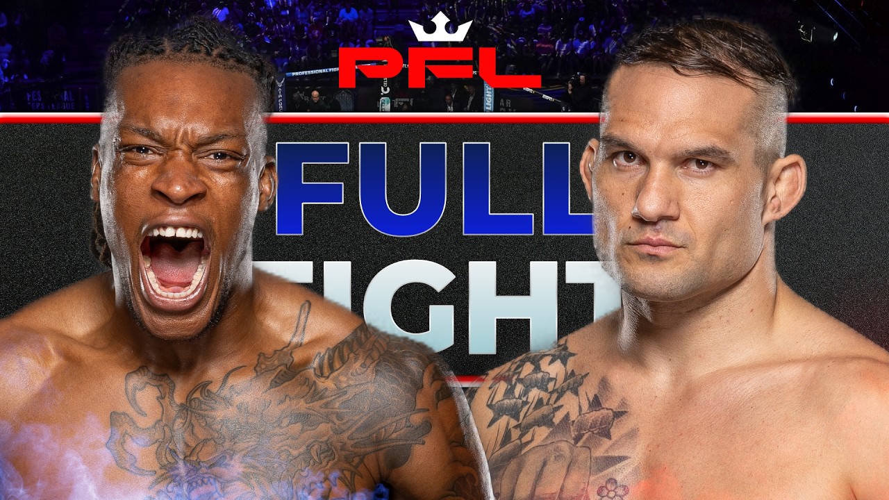 BRUTAL LIGHT HEAVYWEIGHT BANGER! | Simeon Powell v Emiliano Sordi | Full Fight | PFL Sioux Falls