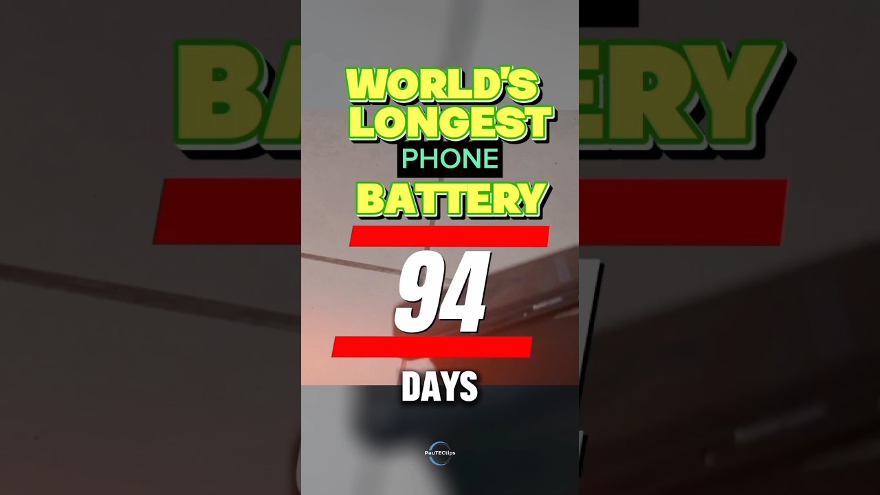 World's largest battery phone #shorts