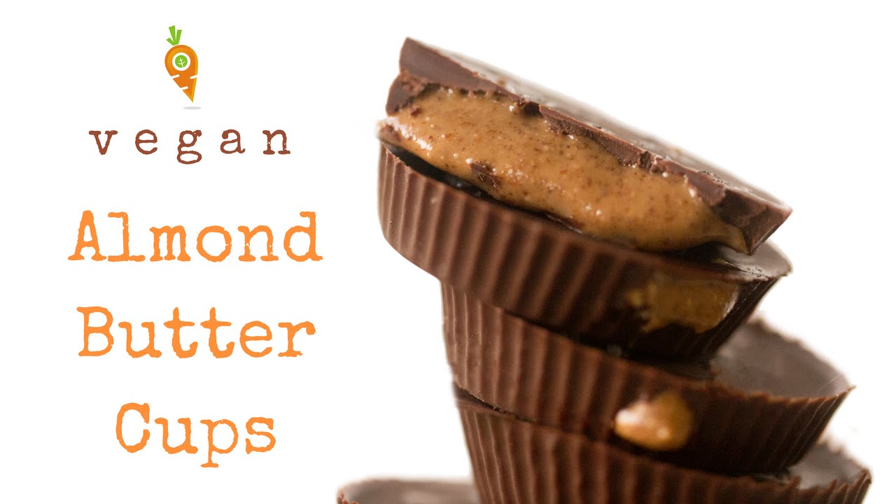 Easy Vegan Almond Butter Cups