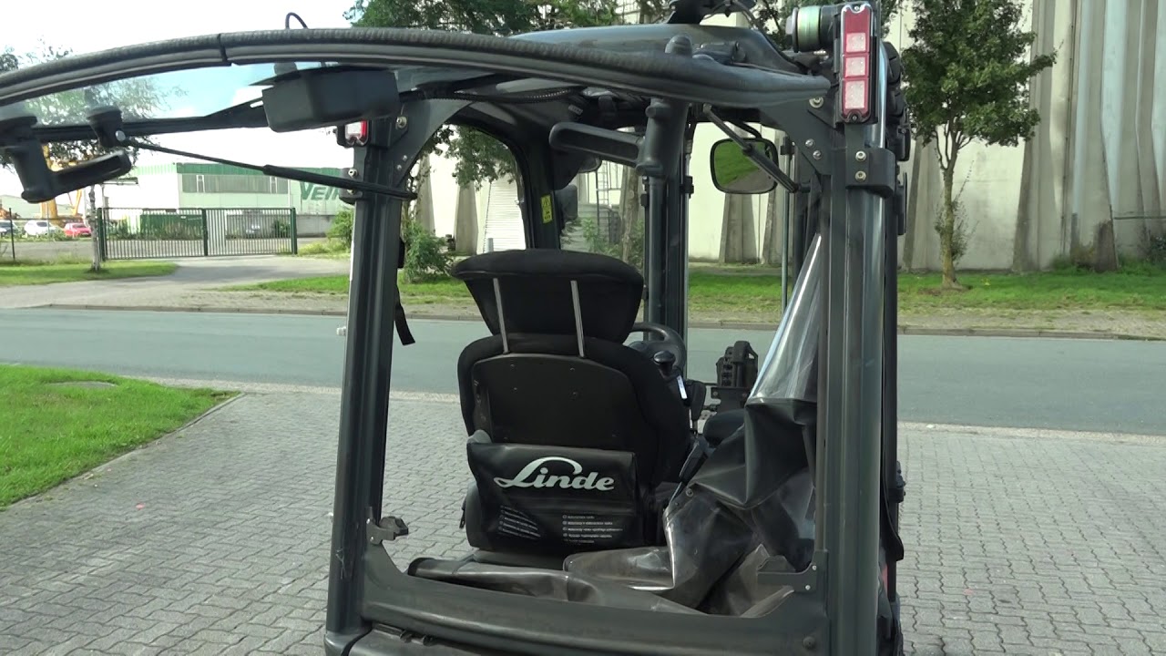 E4808 = 1.400kg used Linde E14-01 electric forklift from 2012
