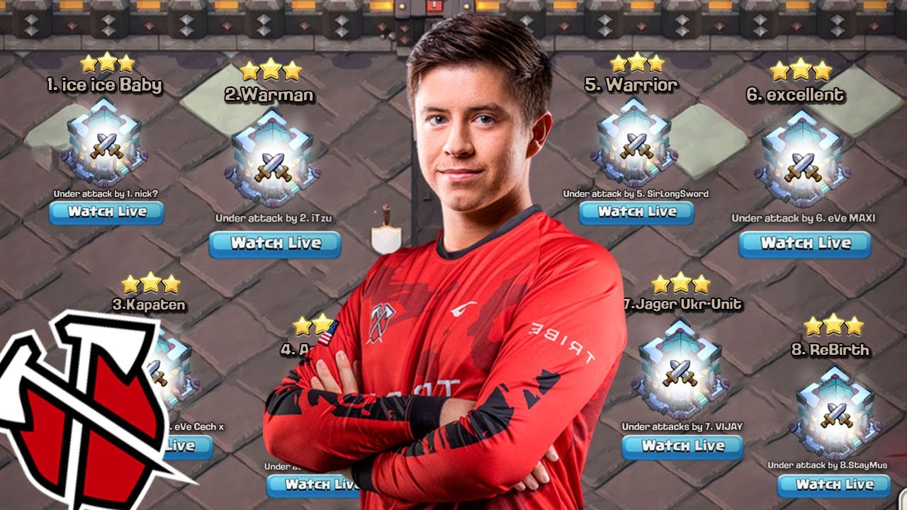 Top of Champs 1 Clan War Leagues! Live CWL Attacks in Tribe Gaming Day 3 | #clashofclans