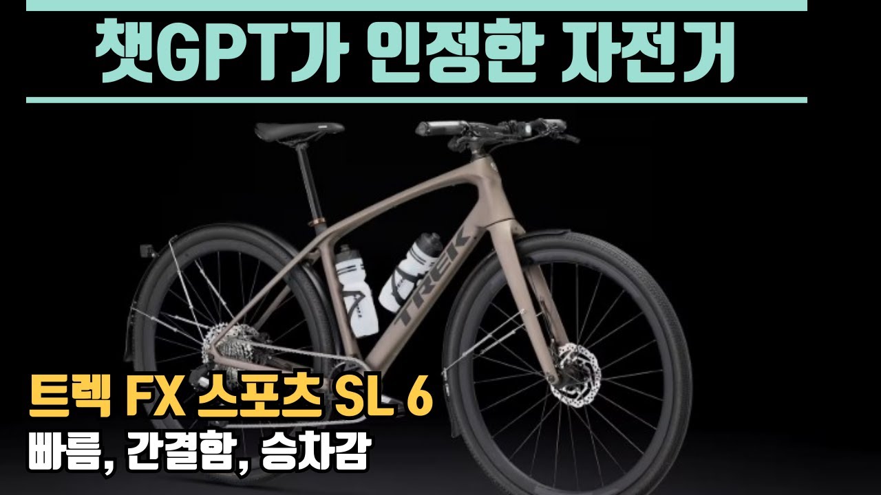 챗 GPT가 인정한 편리성 트렉 FX 스포츠 SL 6