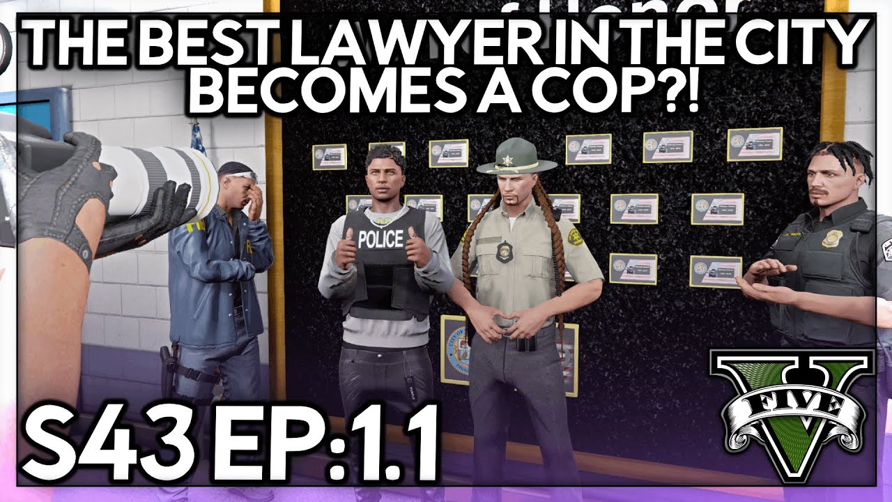 Episode 1.1: The Best Lawyer In The City Becomes a Cop?! | GTA RP | Grizzley World Whitelist