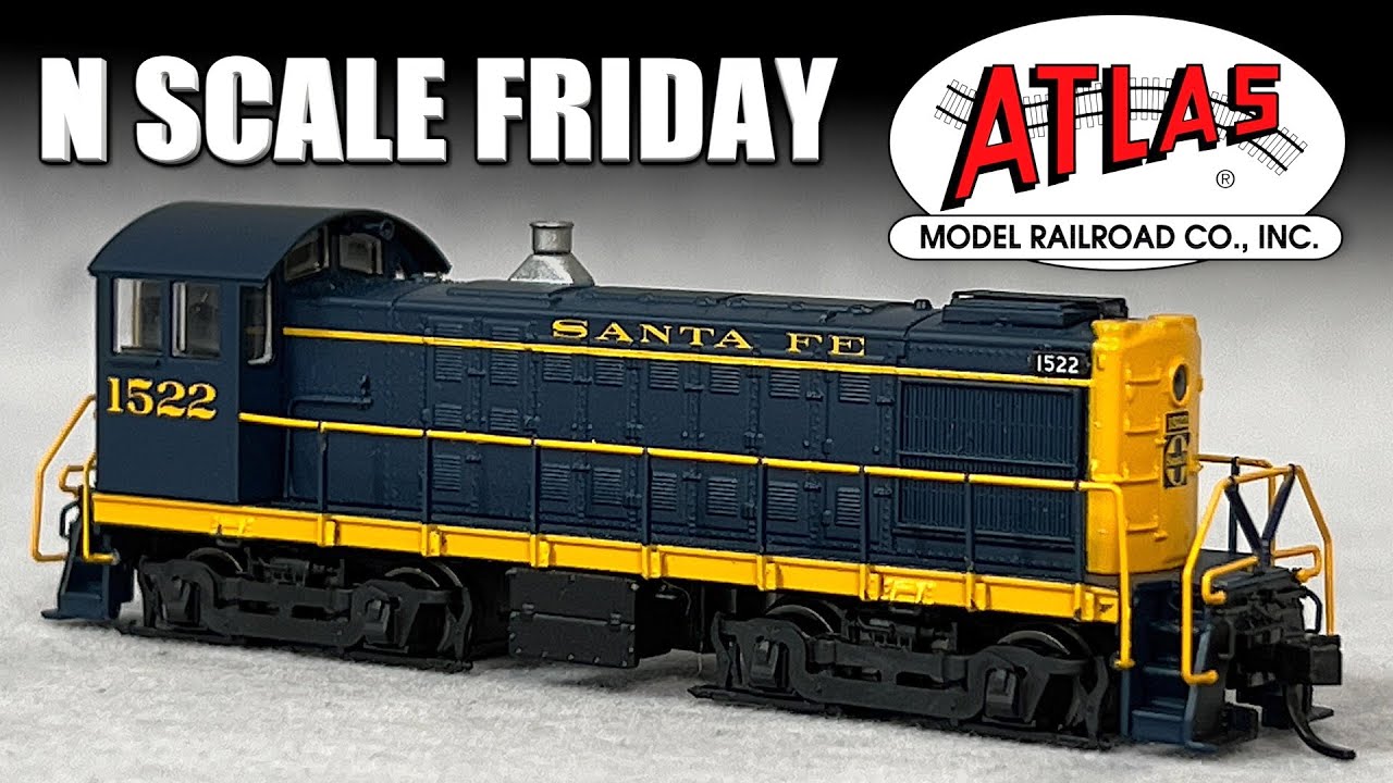 ALCO S-4 Switcher with DCC Atlas Master N Scale Friday