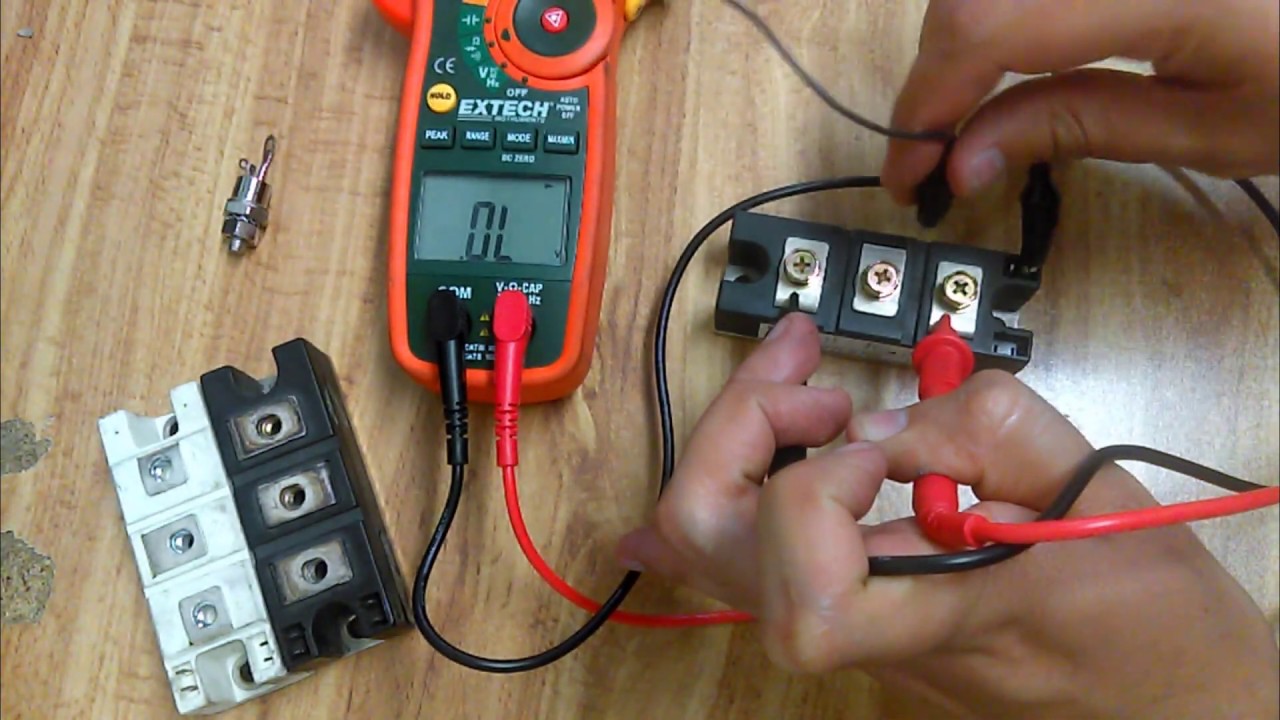 prueba de tiristores