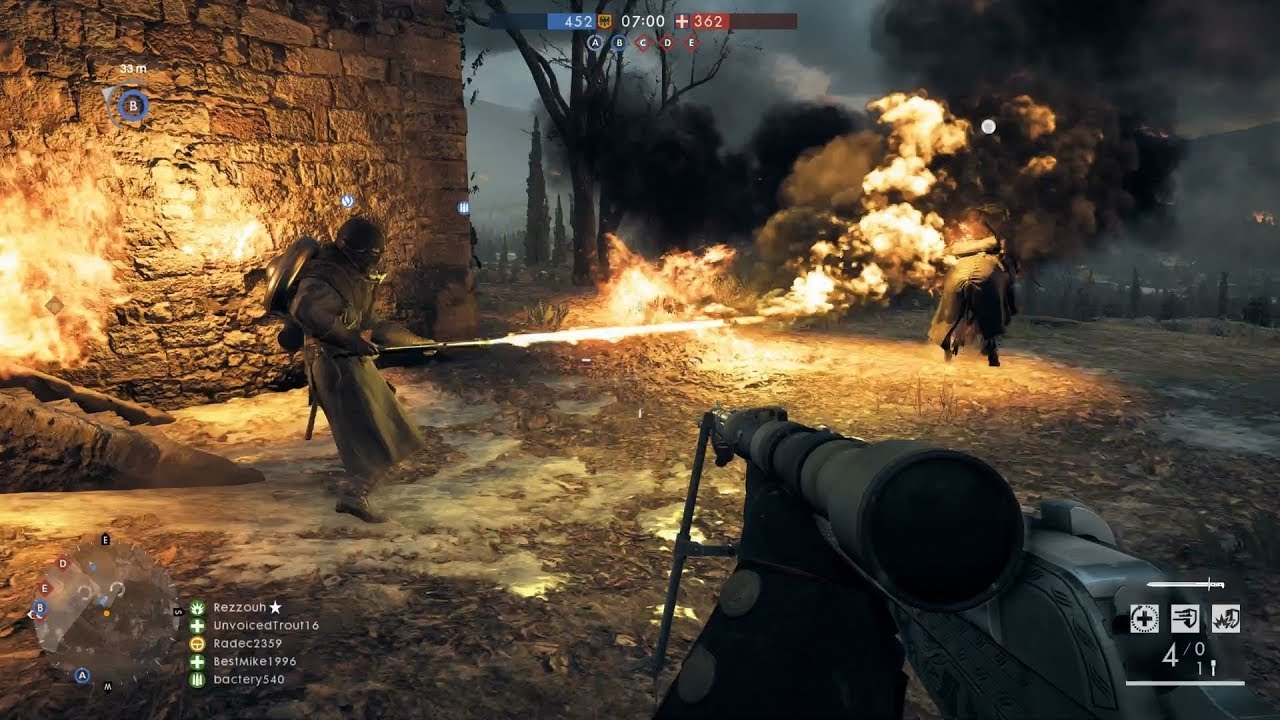 Battlefield 1: Conquest Gameplay (No Commentary)