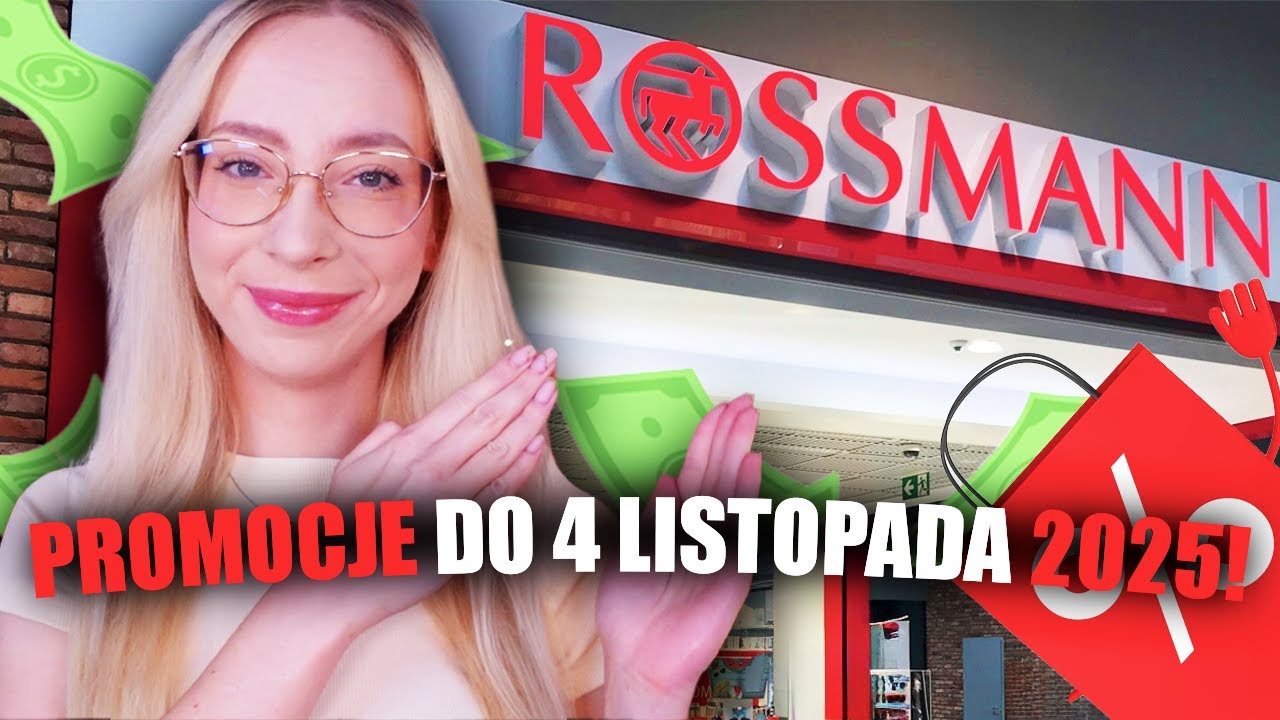 WIELKI PRZEGLĄD AKTUALNYCH PROMOCJI W ROSSMANNIE NA MAKIJAŻ | 18 PAŹDZIERNIKA - 4 LISTOPADA 2025