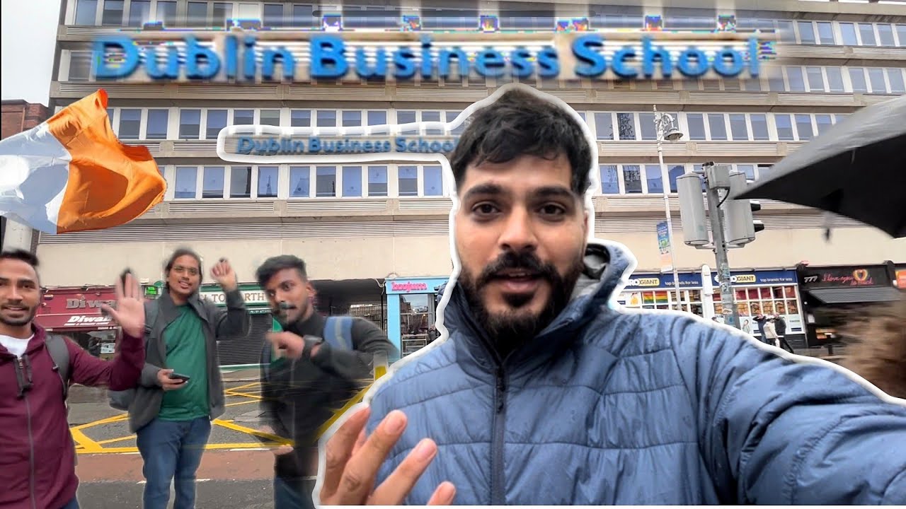 First Day of College In Dublin Ireland 🇨🇮 | Studies in Ireland | Europe college life