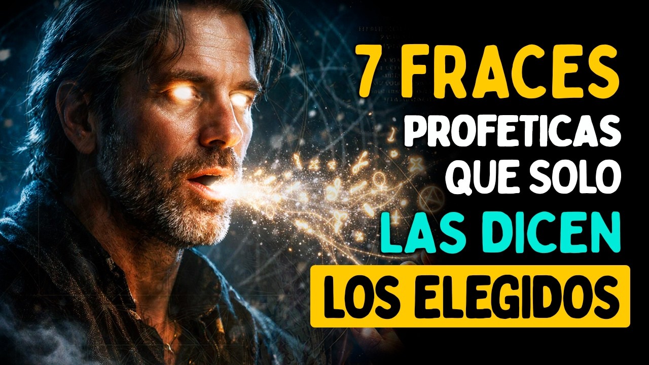 🔥 7 FRASES PROFÉTICAS que los ELEGIDOS dicen sin SABERLO 😱⚡