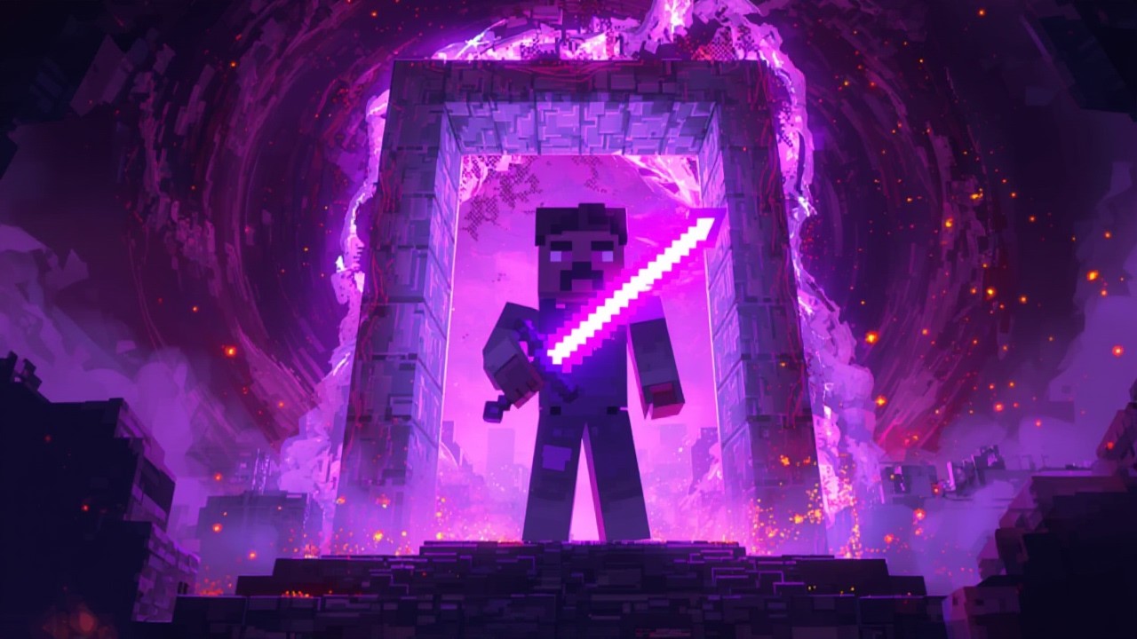 Minecraft but i start from THE NETHER