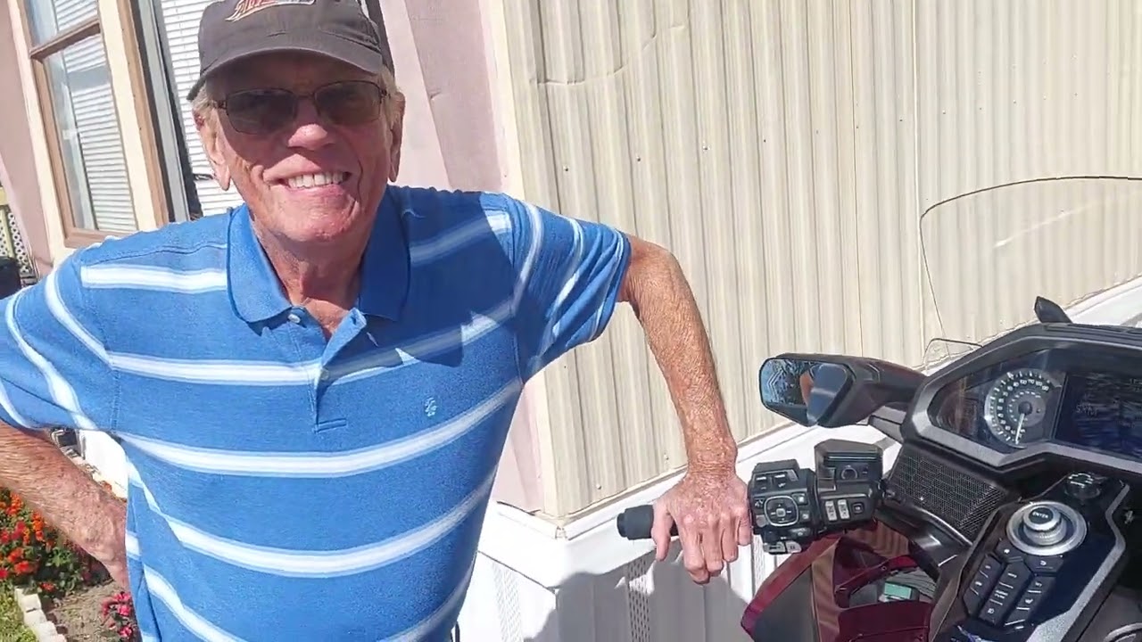 Phil Steiner, 2023 GoldWing , 100,000 miles