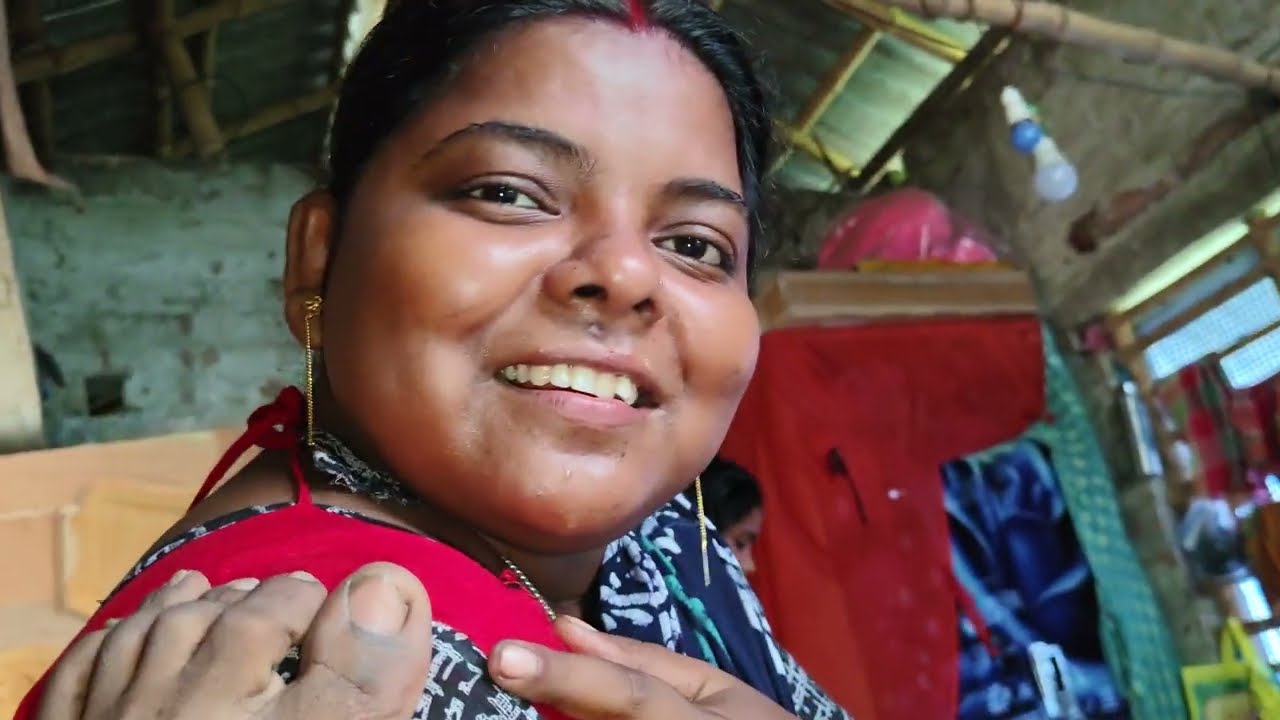 puja lifestyle vlogs/पूजा के साथ हो गई गड़बड़ सीन🫢/fata hua blouse pahan liya 🤣#vlog &hearts;️