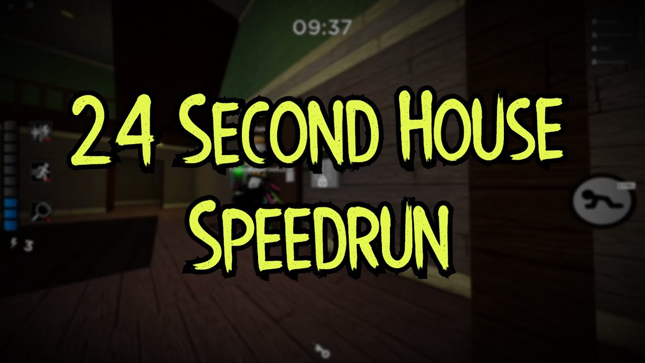 Beating House in 24 Seconds || Roblox Piggy Speedrun Former World Record
