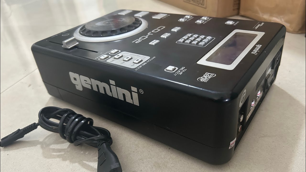 Teste Gemini CDj-02 funcionando todos perfeitos Vendido P/ Sr Rudi PR em 06/02/2026