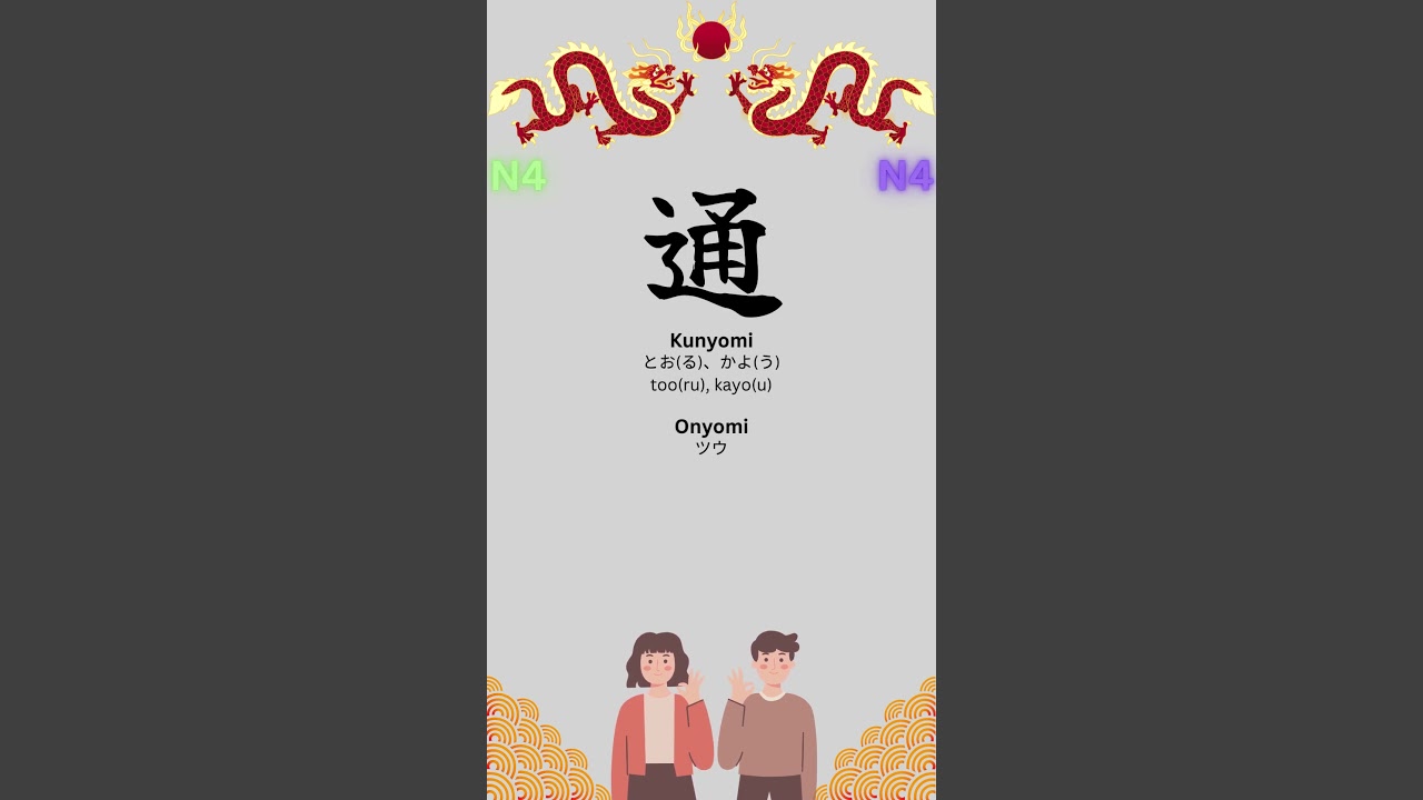 Kanji Mastery: Ultimate Guide for JLPT N4 - 通