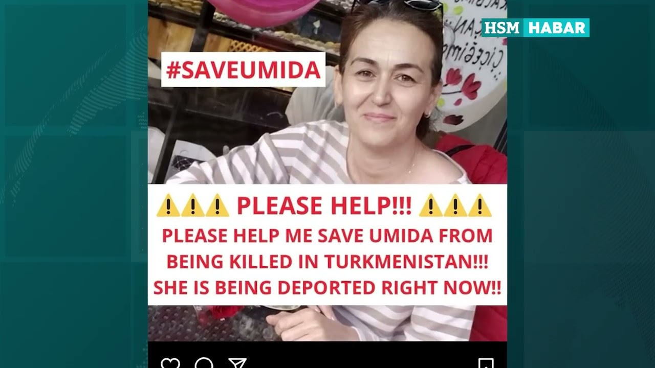 Umidajan Bekçanowa'nyň Halkara gorag talabynyň jogaby belli boldy...