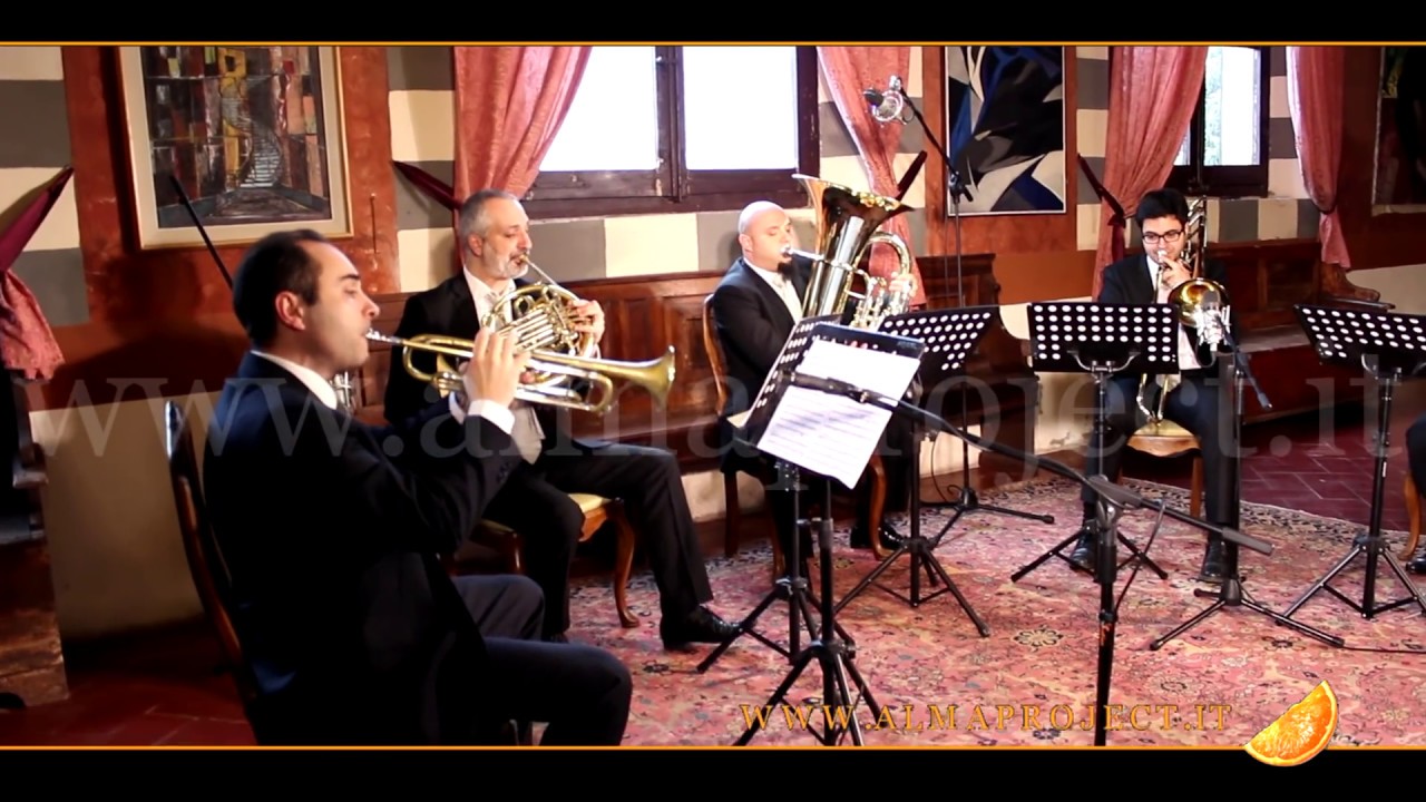 ALMA PROJECT 24/7 - Brass Quintet AS - Wedding March (Felix Mendelssohn)