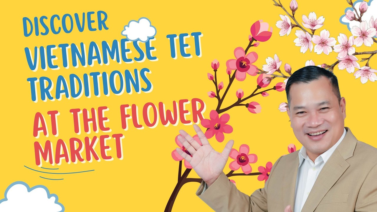 Spring Blossoms And Bicycle Wheels In Vietnam