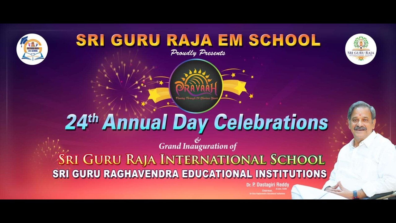24th Annual Day Celebrations - 2026 - Sri Guru Raja EM School