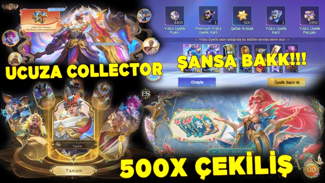 UCUZA COLLECTOR ZARİF KOLEKSİYON VE YILDIZ ÜYELİK ŞANSLI KUTUSUNU FENA PAYLATTIM VE DAHASI