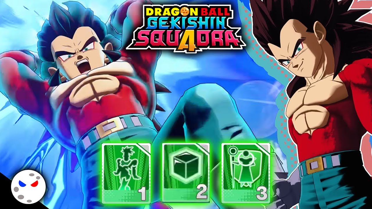 SSJ4 Vegeta — ТАНК SQUADRA! — Dragon Ball Gekishin Squadra