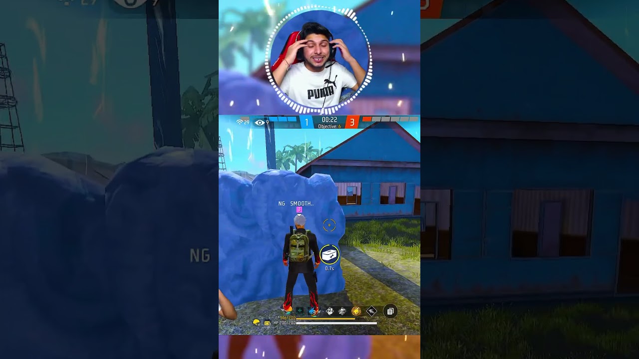 Плавный челлендж UMP 1 против 6 🥵👑 ? #шорты #freefire #freefireshorts