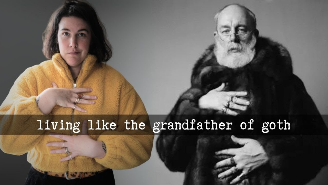 i tried Edward Gorey’s creative routine | daily habits of an eccentric genius