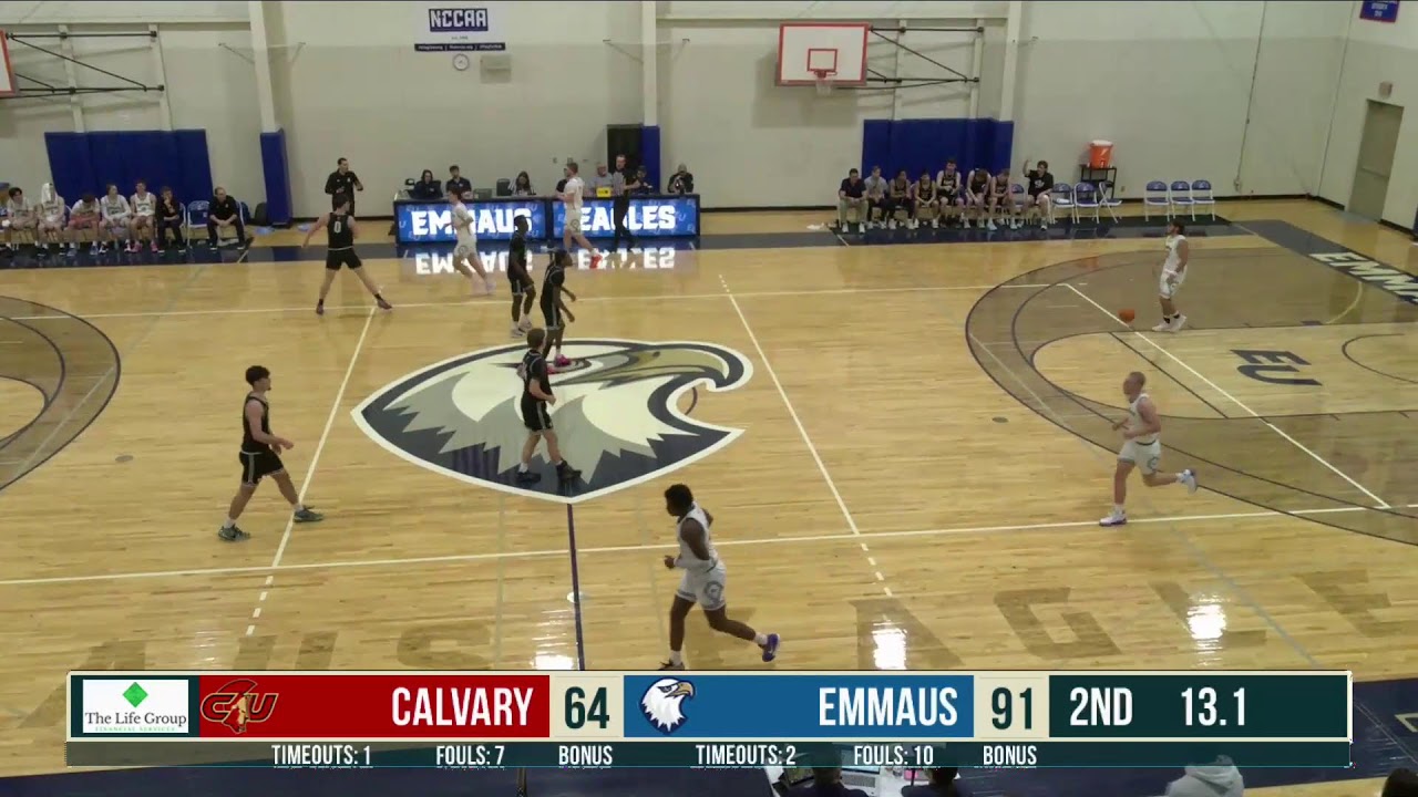 Emmaus University vs Calvary University  Men's College Basketball