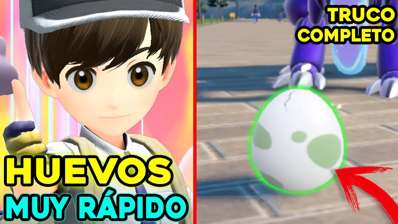 🥚 COMO CONSEGUIR HUEVOS RÁPIDO en POKÉMON ESCARLATA y PÚRPURA CRIANZA