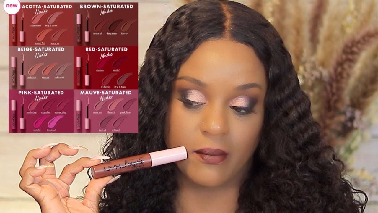 *NEW* NYX LINGERIE XXL SWATCHES & REVIEW