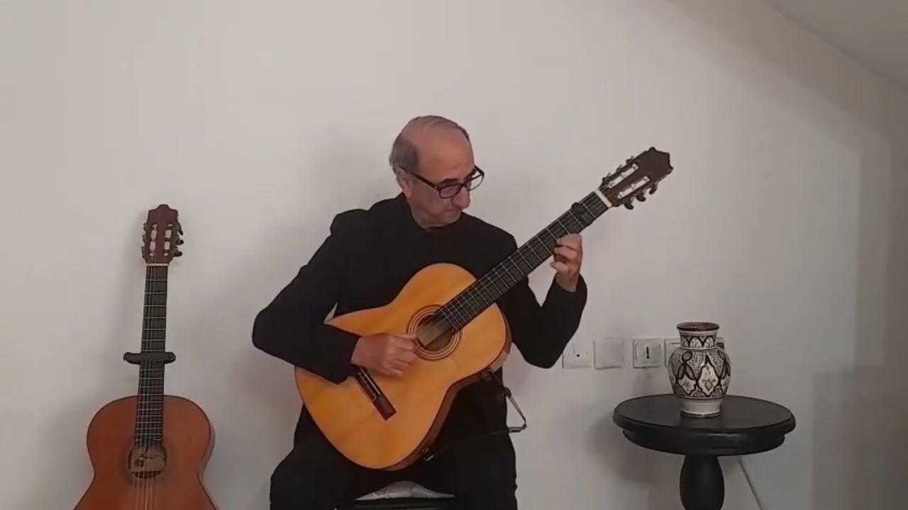 Lady Hunsdon's Allemande, John Dowland. Guitare : Saïd Laghzaoui (Maroc)