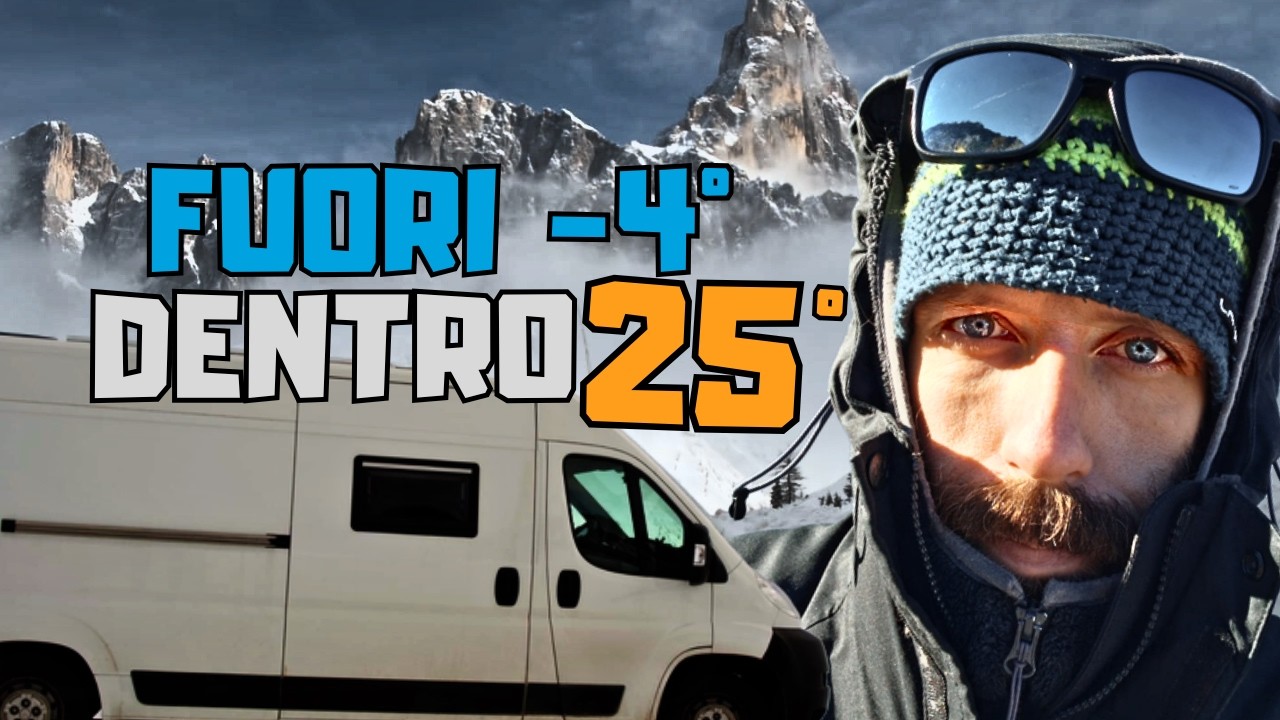 Fuori -4°, dentro 25°: come prepariamo il camper per il Nord