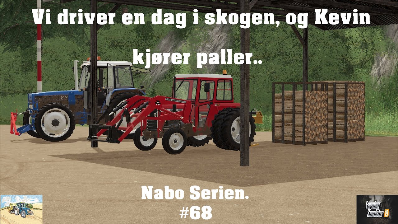 Let's Play Farming Simulator 2019 Norsk Nabo Serien Episode 68