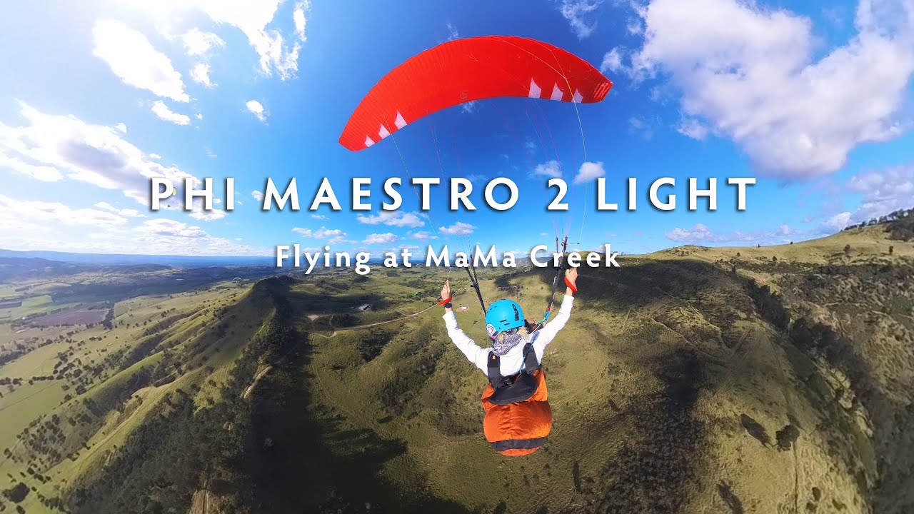 PHI Maestro 2 Light Flying at Ma Ma Creek Australia