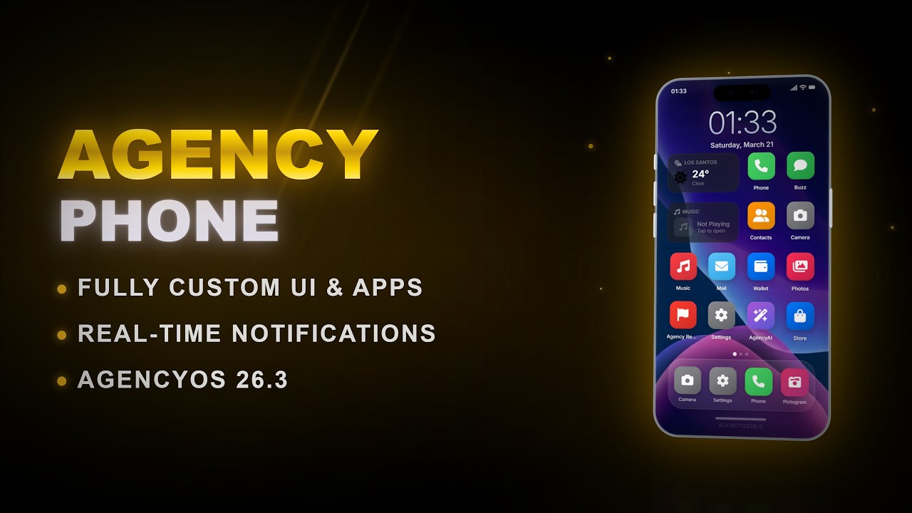 Agency Phone Showcase | Fivem Phone