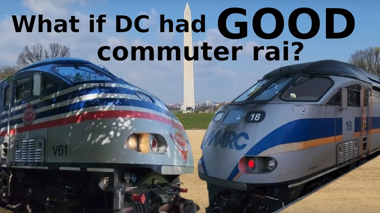 What if Washington DC had GOOD commuter rail? - (Classy Whale One Line More Submission)