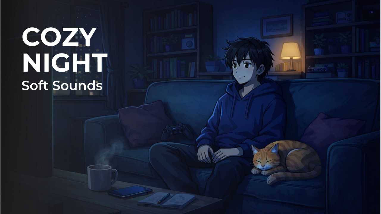 Late Night Chill & Relax Music | 1 Hour | Soft Sounds