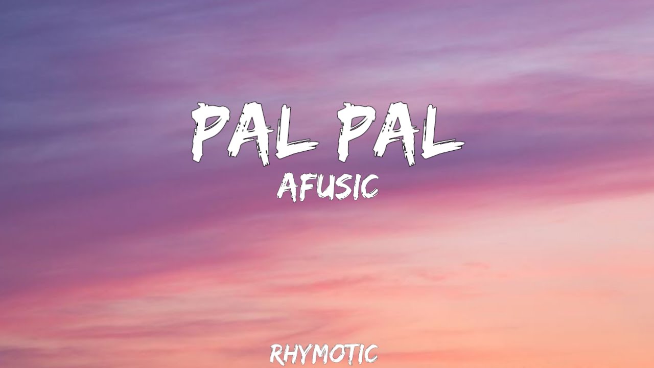 Pal Pal Lyrics - Afusic prod. by AliSoomroMusic. Rhymotic . #music #love #song #lyrics