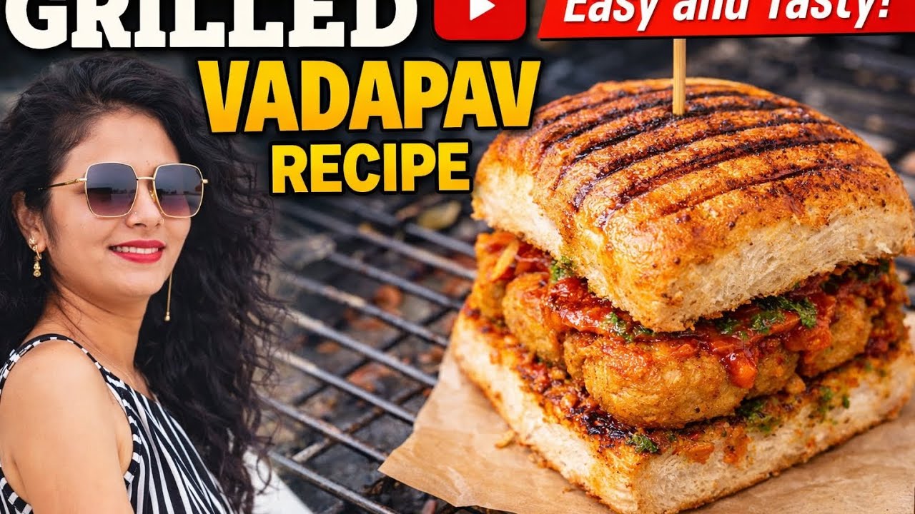 Grilled vada pav|Grilled vada pav recipe|Grilled vada pav kaise banate hain@channugohil8718 