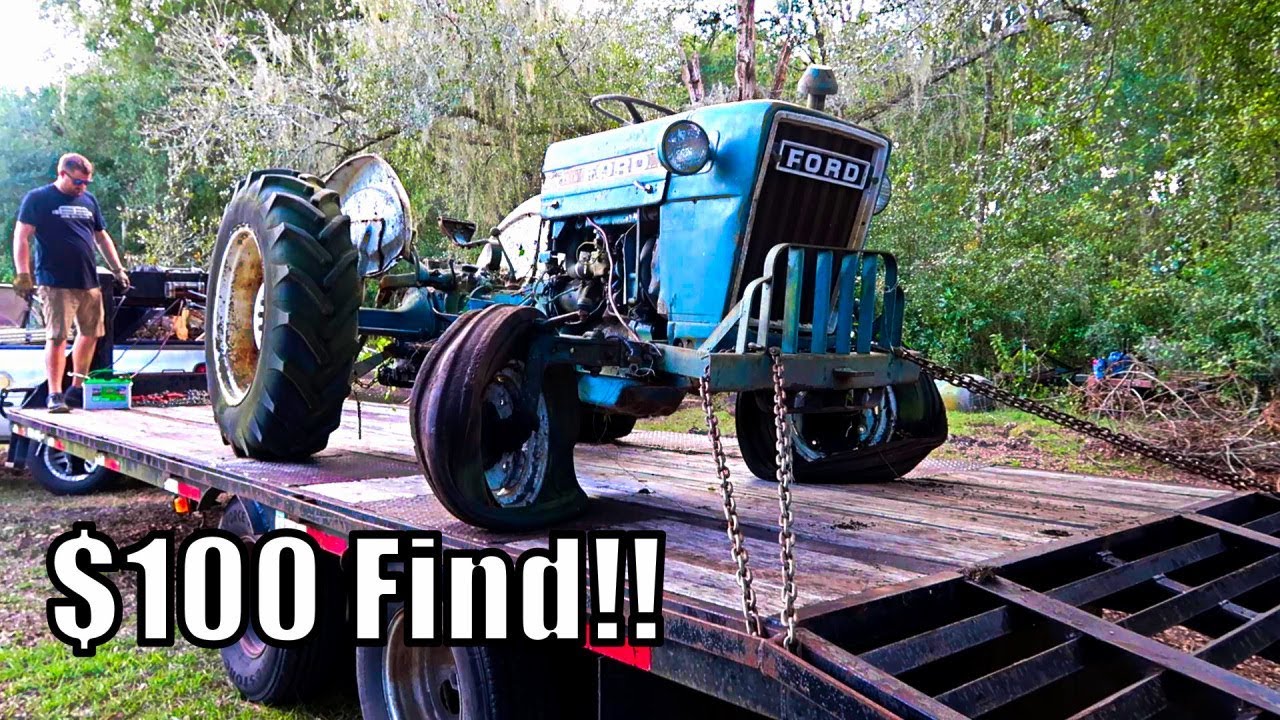 SAVED FROM THE GRAVE FORD TRACTOR