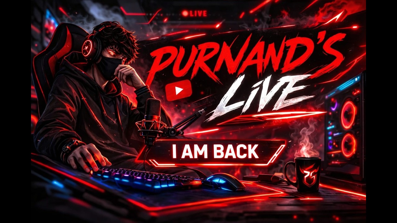 BGMI LIVE | GIVE ME CHALLENGE ♥️  | PURNAND IS LIVE