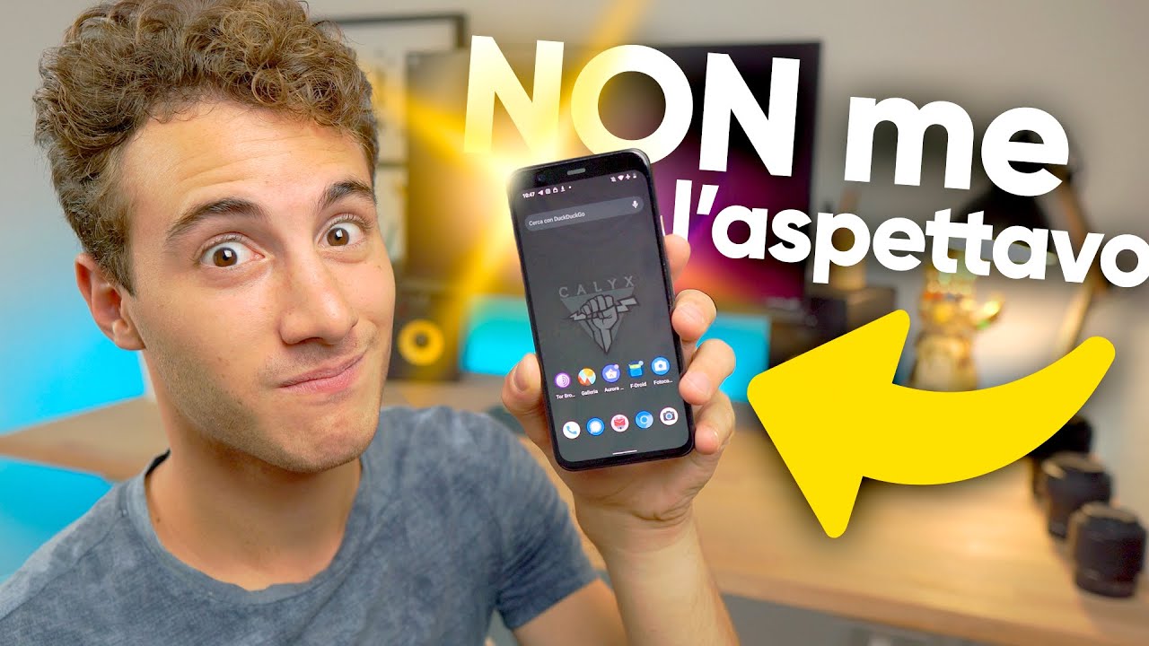 Pixel 4 ABBANDONATO gli ho messo CalyxOS, MEGLIO DI ANDROID 😳