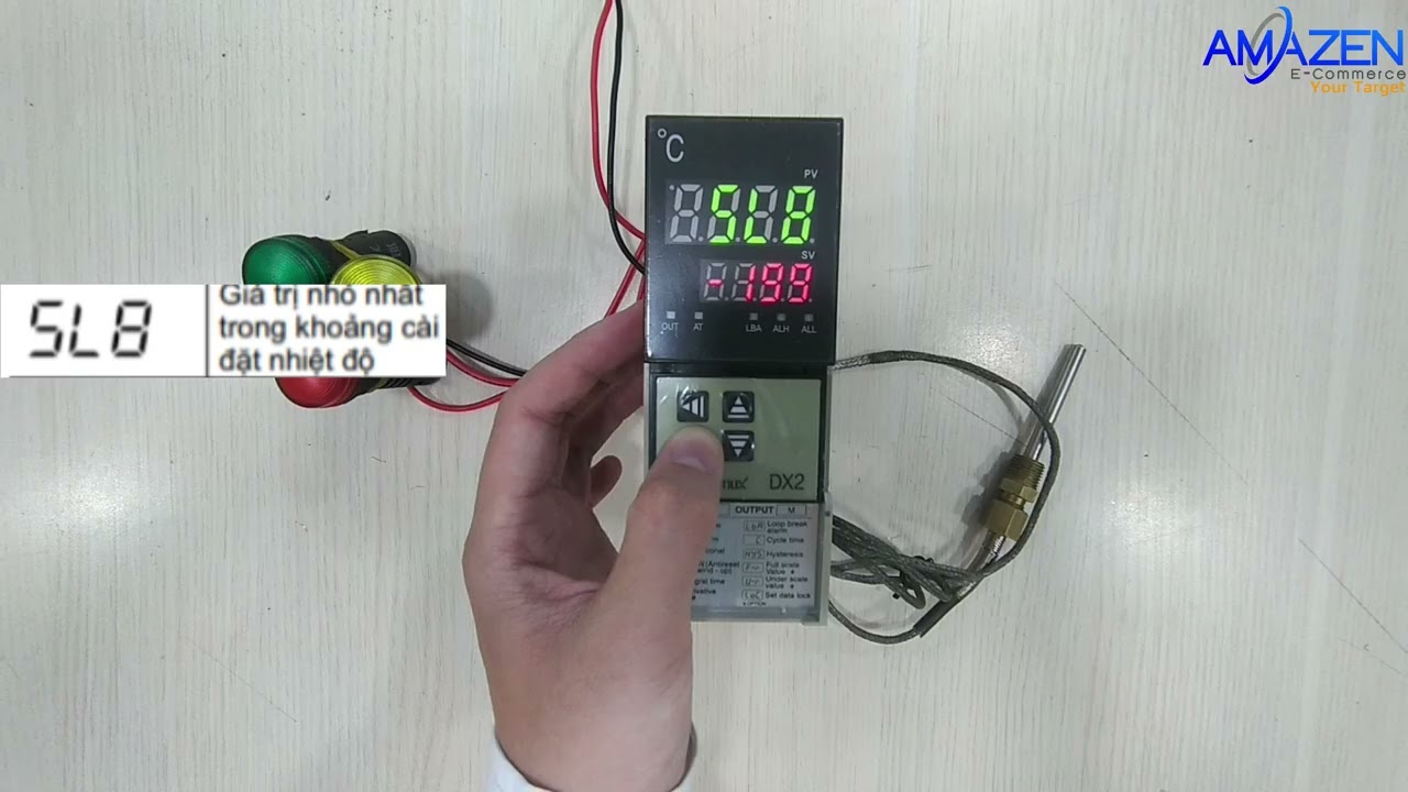 Hướng dẫn cài đặt Bộ điều khiển nhiệt độ Hanyoung DX2-PMWAR | Amazen.com.vn
